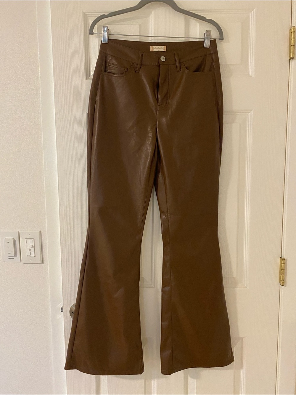 Faux Leather Pants  New. Never worn  size 26